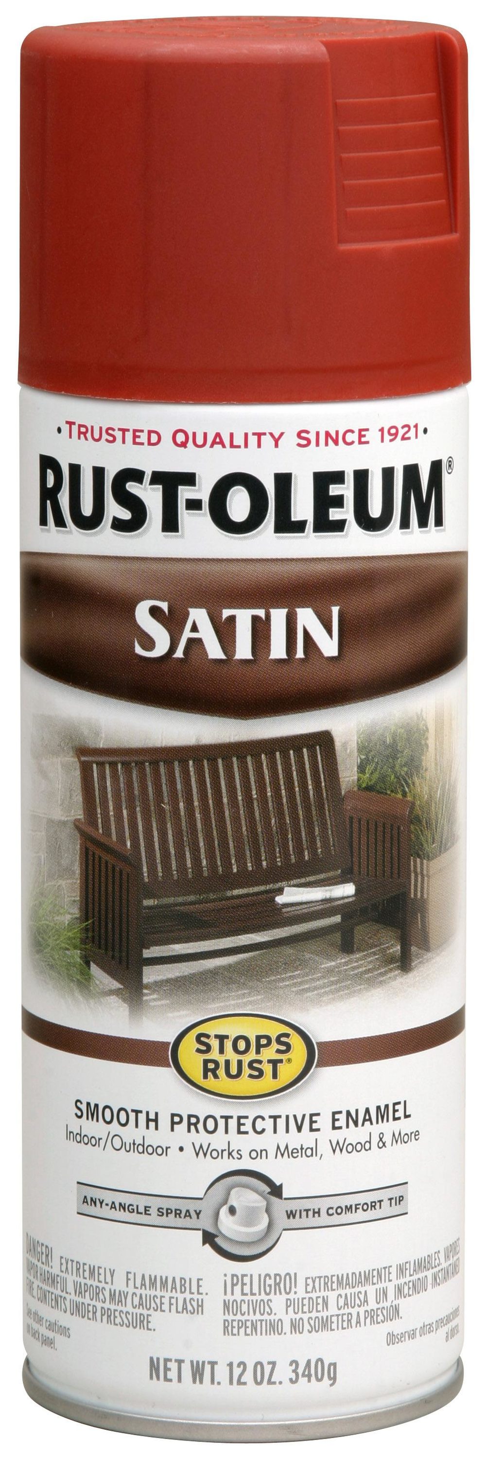 Rust-Oleum Stops Rust Redwood Spray Paint (Actual Net Contents: 12